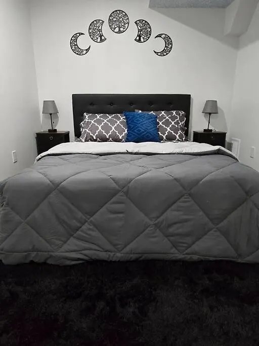 Cozy New 1 Bed Basement Suite Edmonton 0*,